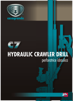 HYDRAULIC CRAWLER DRILL