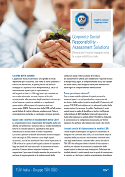 Corporate Social Responsibility - Assessment Solutions