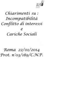 Chiarimenti_Confilittodinteressi