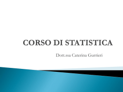 Introduzione - Facolt&agrave; di Economia