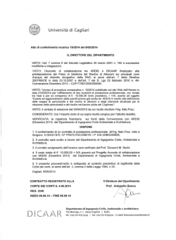 Conferimento incarico 19 2014 Dicaar Frau Italo 090614 080914