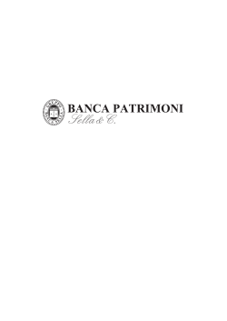 Bilancio annuale - Gruppo Banca Sella