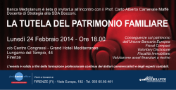 LA TUTELA DEL PATRIMONIO FAMILIARE