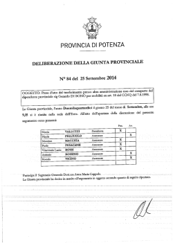 Leggi Testo - Provincia di Potenza
