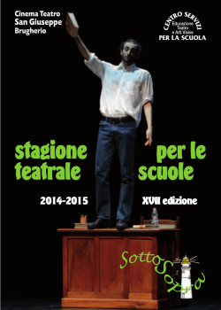 Martedì 10 marzo 2015 - ore 10.30
