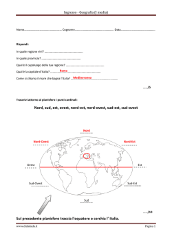 Ingresso Geografia