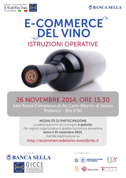 E-COMMERCE DEL VINO