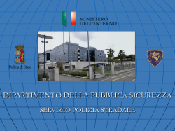 Il Servizio della Polizia Stradale - Giuseppe