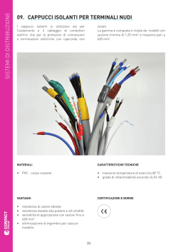 Download scheda tecnica - Contact Italia S.r.l.