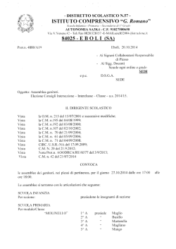 ISTITUTO COMPRENSIVO &ldquo;G. Romano&rdquo;