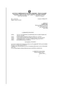 ISTITUTO COMPRENSIVO"ANTONIO COCEANI " PAVIA DI UDI NE