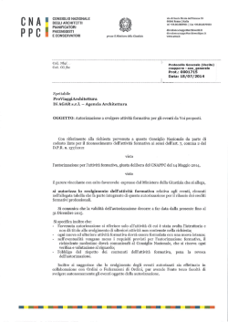 Circolare CNAPPC - Ordine degli Architetti della Provincia di Ravenna