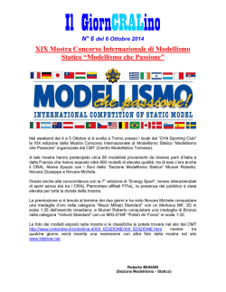 Il GiornCRALino 6-2014 - CRAL