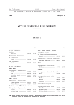 Intero - Camera dei Deputati
