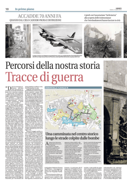 In primo piano ACCADDE 70 ANNI FA