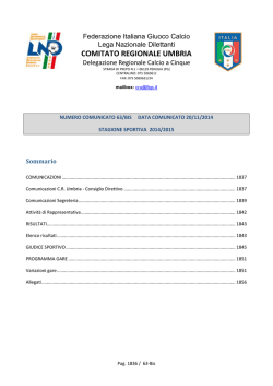FIGC Comitato Regionale Umbria