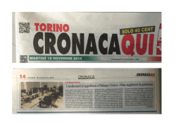 CRONACA - G.S.S.Torino