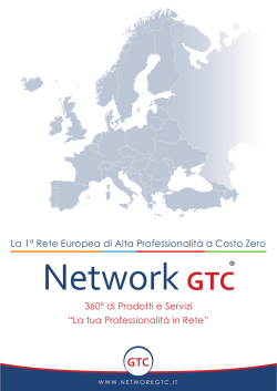 PRESENTAZIONE_ NETWORK GTC PER CNUPI