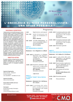 Invito CMO per ordine - Ordine dei Medici Chirurghi e degli