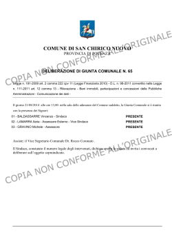 PAP 00357-2014 - Comune di San Chirico Nuovo