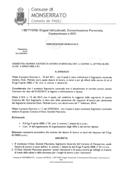 eeeeezieee etnoeeate - Comune di Monserrato