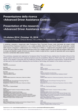 Advanced Driver Assistance Control