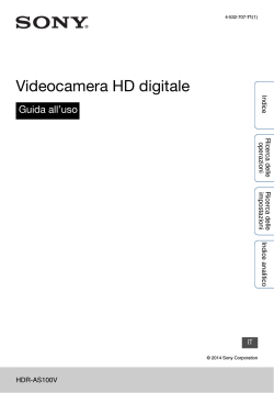 Videocamera HD digitale