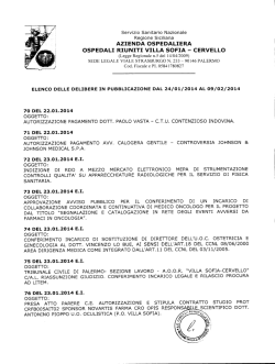 Azienda Ospedaliera Ospedali Riuniti Villa Sofia Cervello