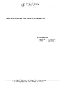 Istruzioni relative alla classificazione della clientela&rdquo; &ndash; Circ