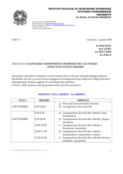 download calendario adempimenti inizio A.S 2014/2015