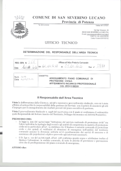 DOC111813 - Comune di San Severino Lucano