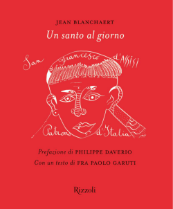 Jean Blanchaert Un santo al giorno rizzoli