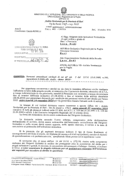 DIRITTO ALLO STUDIO ANNO 2015