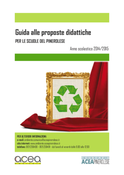 Guida alle proposte didattiche