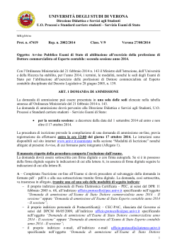 pdf (it, 437 KB, 27/08/14) - Università degli Studi di Verona