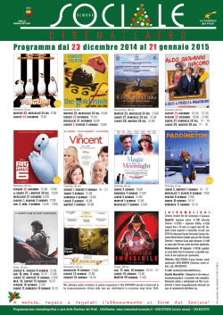PDF programma 23.12.14 - La Cineteca del Friuli