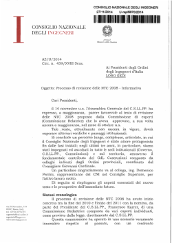 CONSIGLIO NAZIONALE DEGLI INGEGNERI
