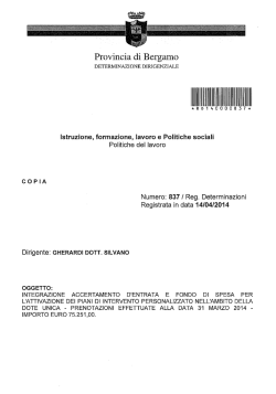 ii iii i i i i iii i i - Determinazioni