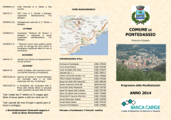 COMUNE DI PONTEDASSIO