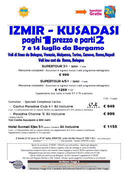 IZMIR - KUSADASI - Derthona Viaggi