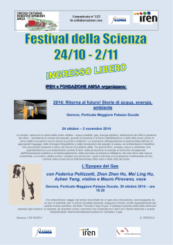 Festival della Scienza 2014