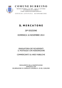 GRAD ambulanti2014 - Comune di Bruino