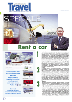 Rent a car - Travel Quotidiano
