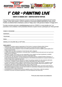 Iscrizione Car Painting