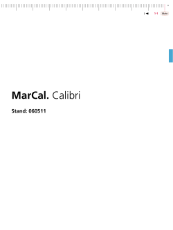 MarCal. Calibri