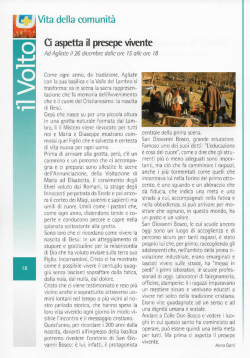 il Volto di Carate - dicembre 2014
