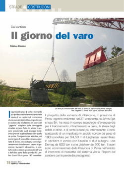 Il giorno del varo