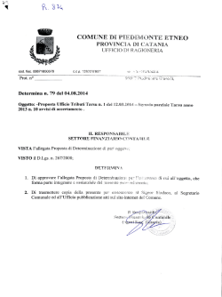 proposta ufficio tributi tarsu n° 1 del 12.03.2014