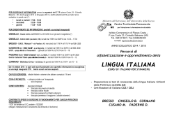 corsi di lingua italiana per stranieri