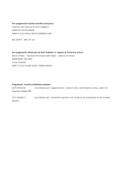 IBAN e ccp - Gazzetta Amministrativa